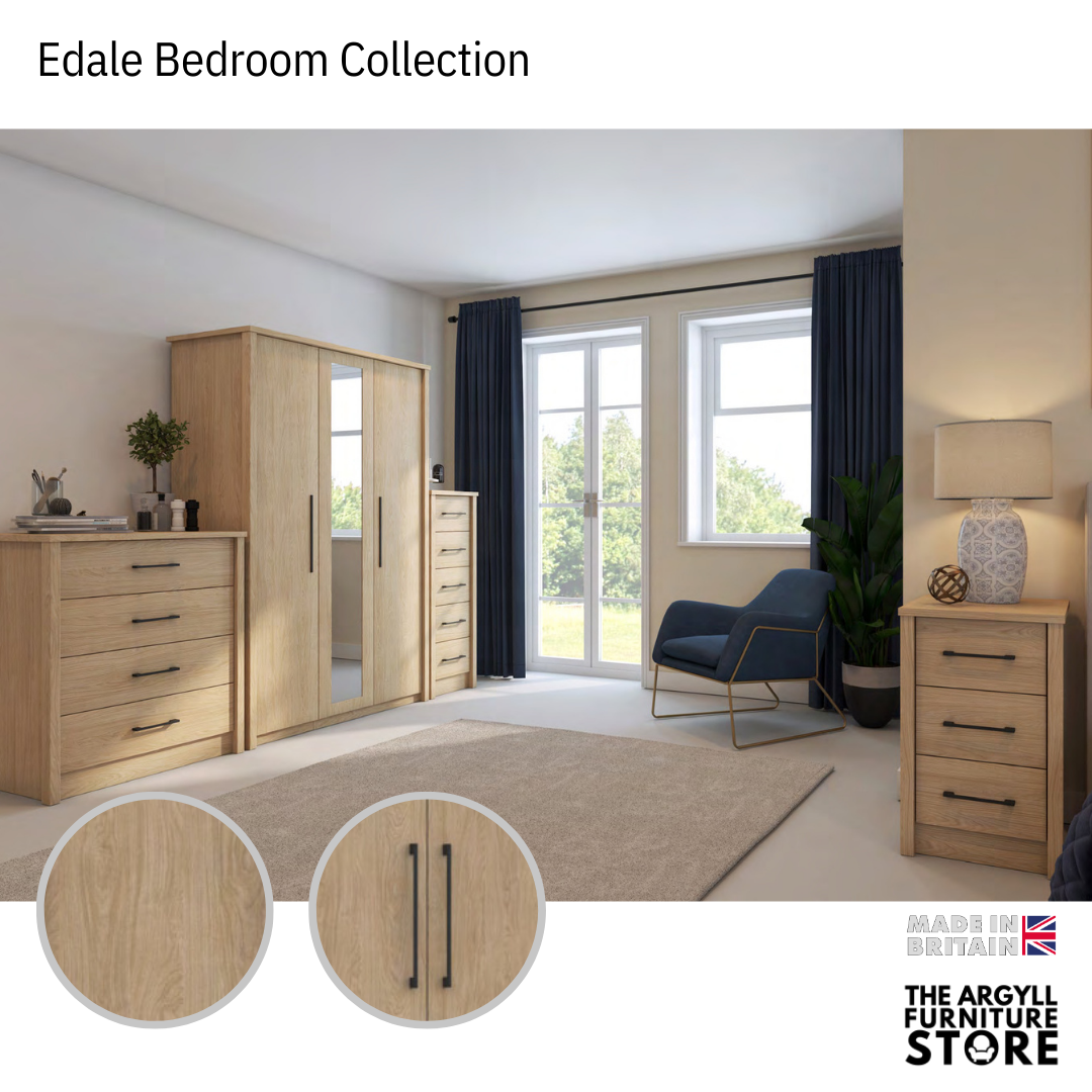 Edale 3 Drawer Dressing Table