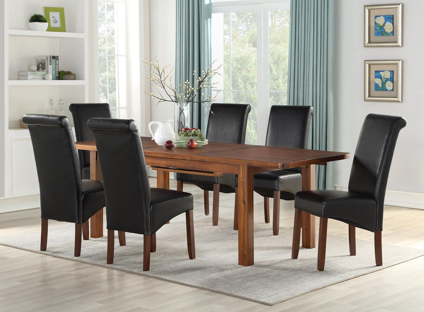 Andorra 165cm Extendable Dining Set