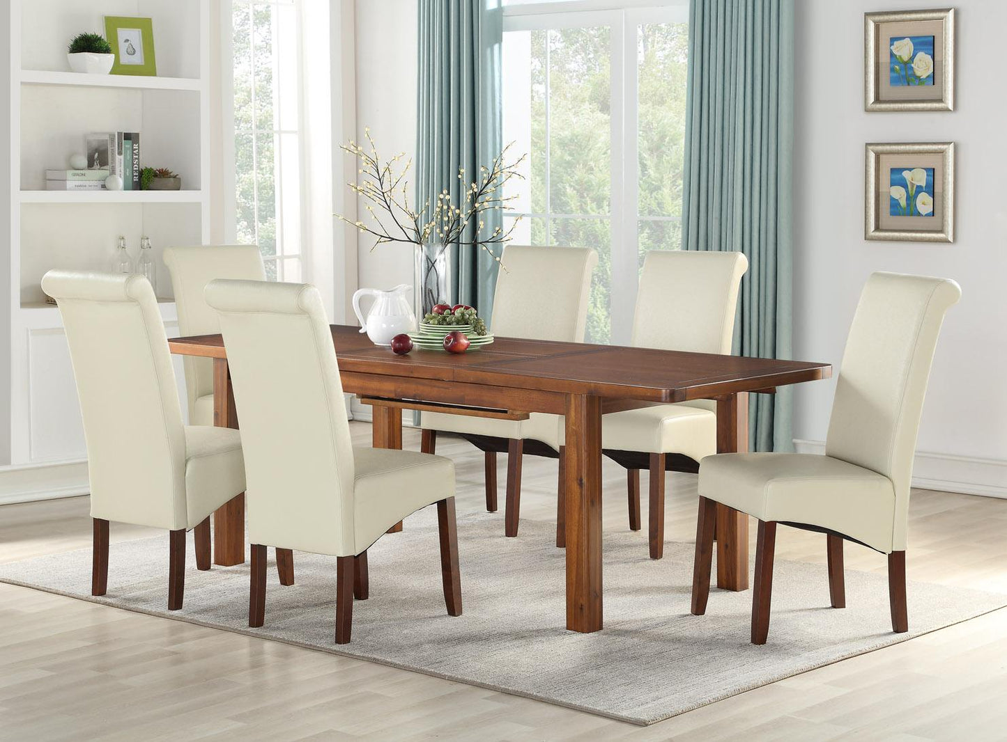 Andorra 165cm Extendable Dining Set