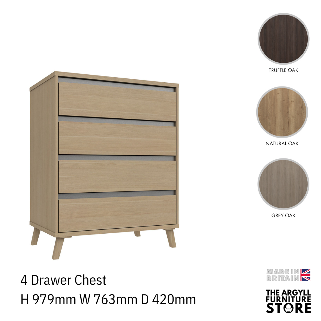 Tamar 4 Drawer Chest