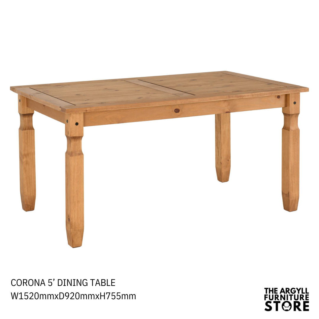 Corona Dining Tables & Sets Distressed Waxed Pine