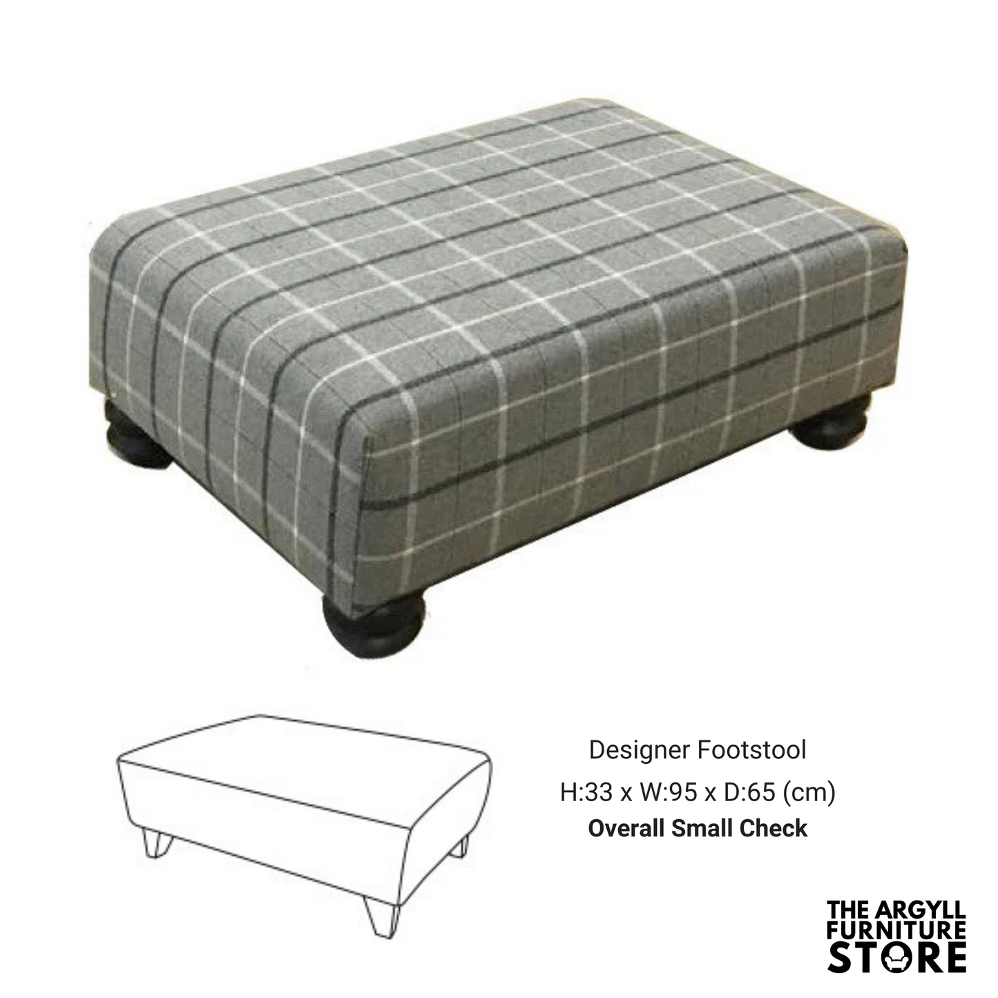 Darwin Designer Footstool