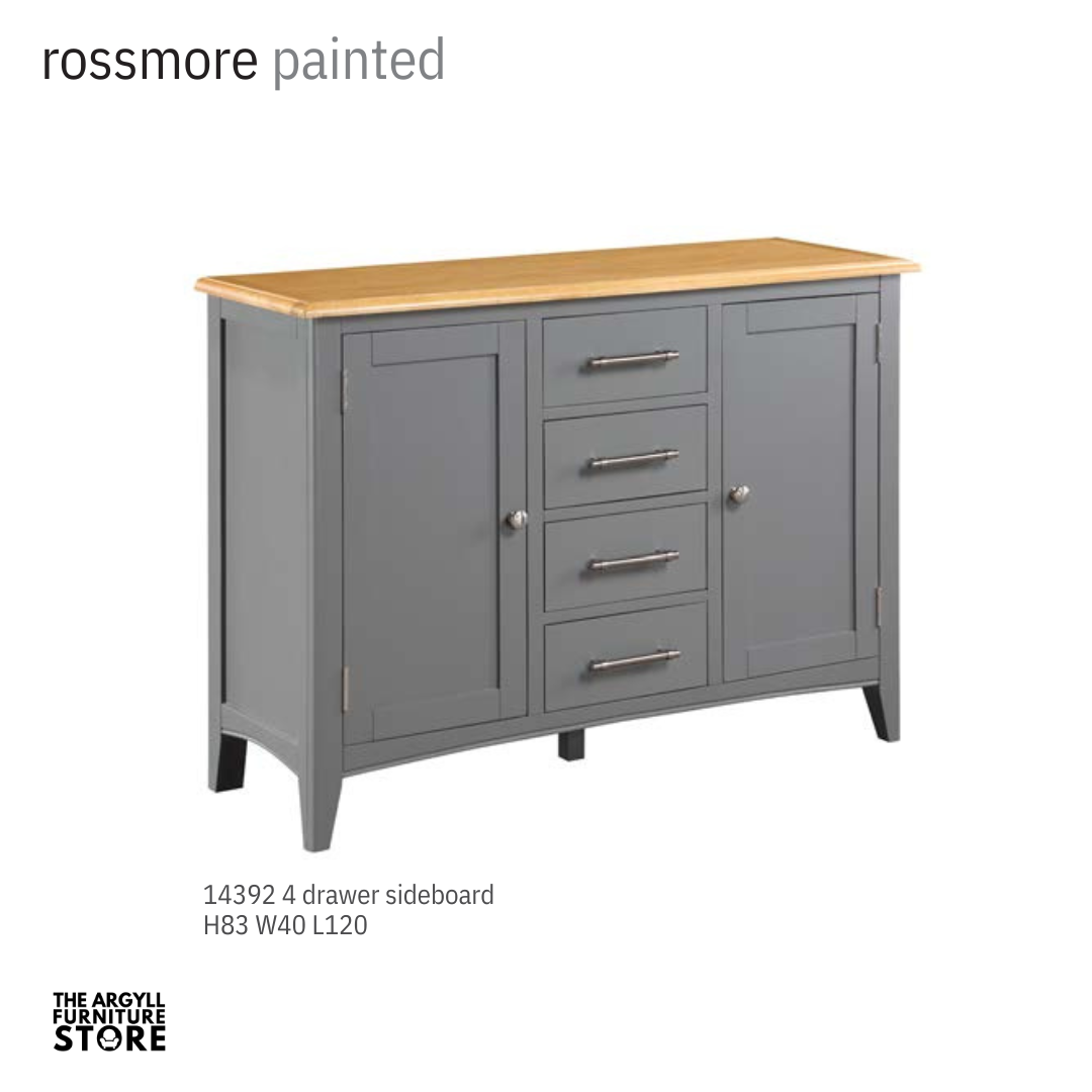 Rossmore Painted Oak Sideboard