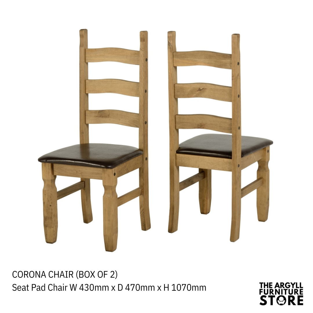 Corona Dining Tables & Sets Distressed Waxed Pine