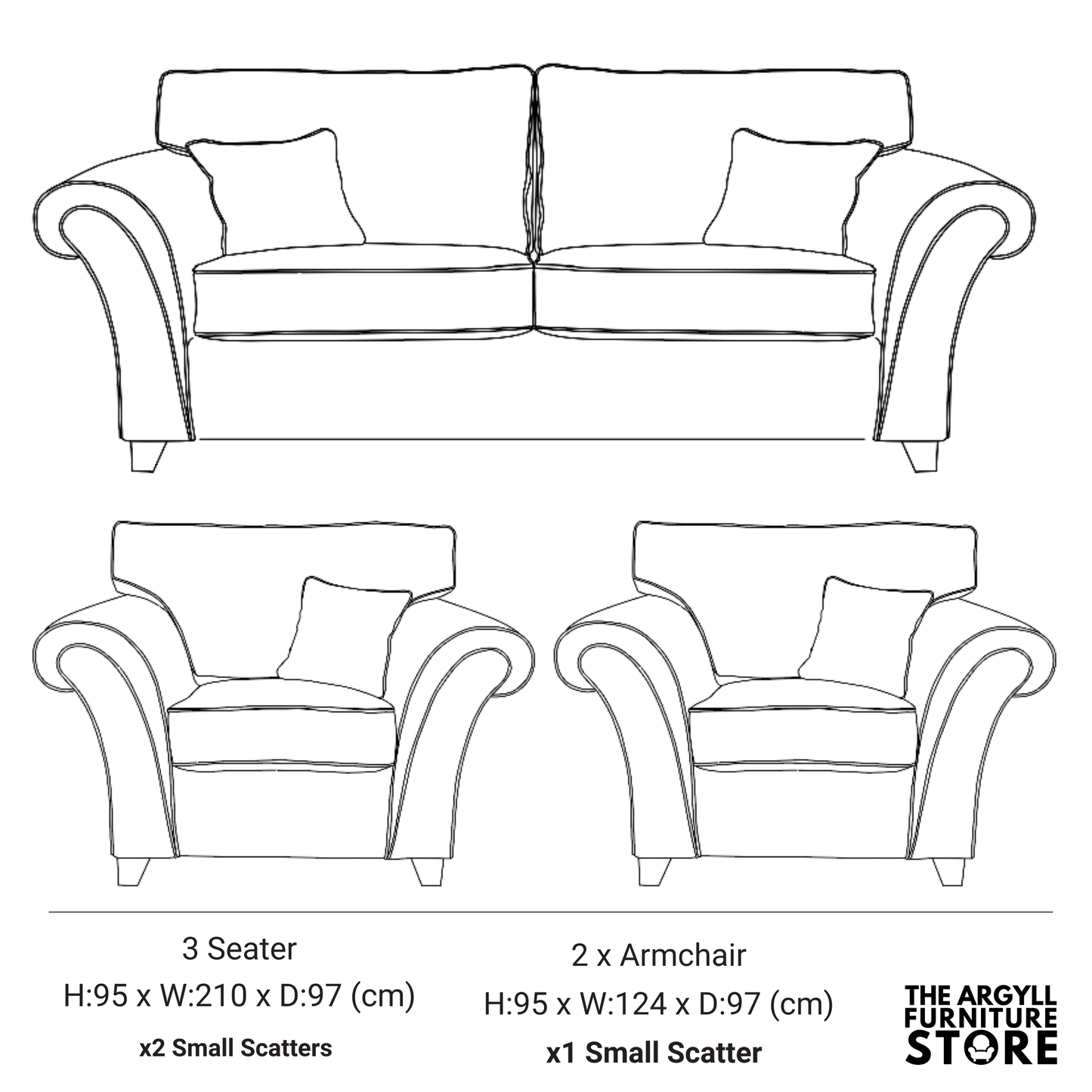 Chicago Sofa Collection