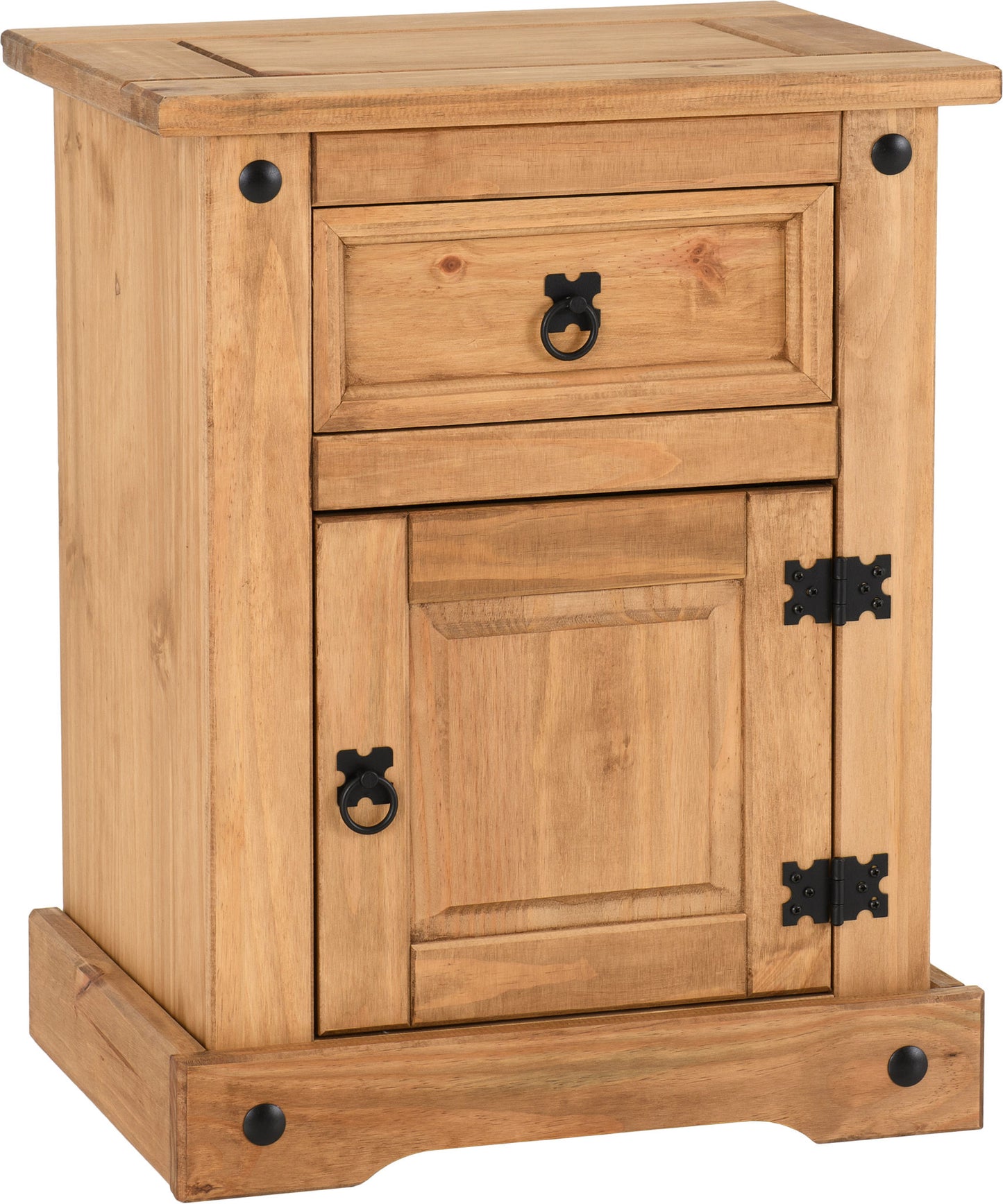 Corona Trio Bedroom Set Distressed Waxed Pine