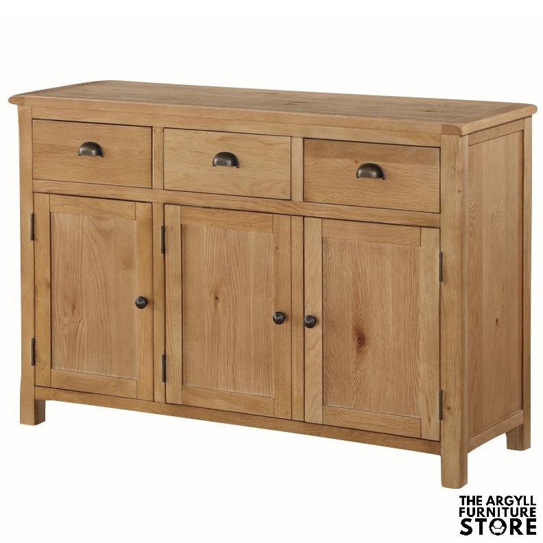 Kilmore Oak 3 Door Sideboard