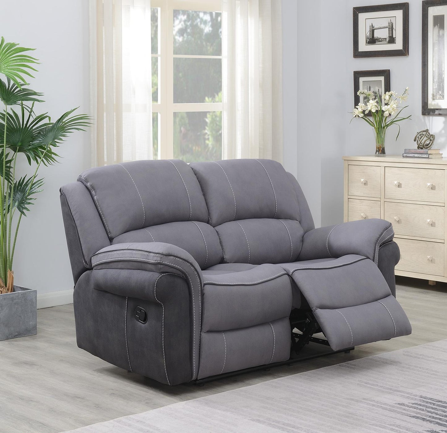 Kingston 2 Seater Manual Recline