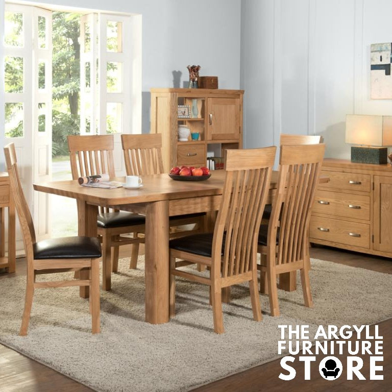 Treviso 6' Extension Dining Set (6 Chairs)