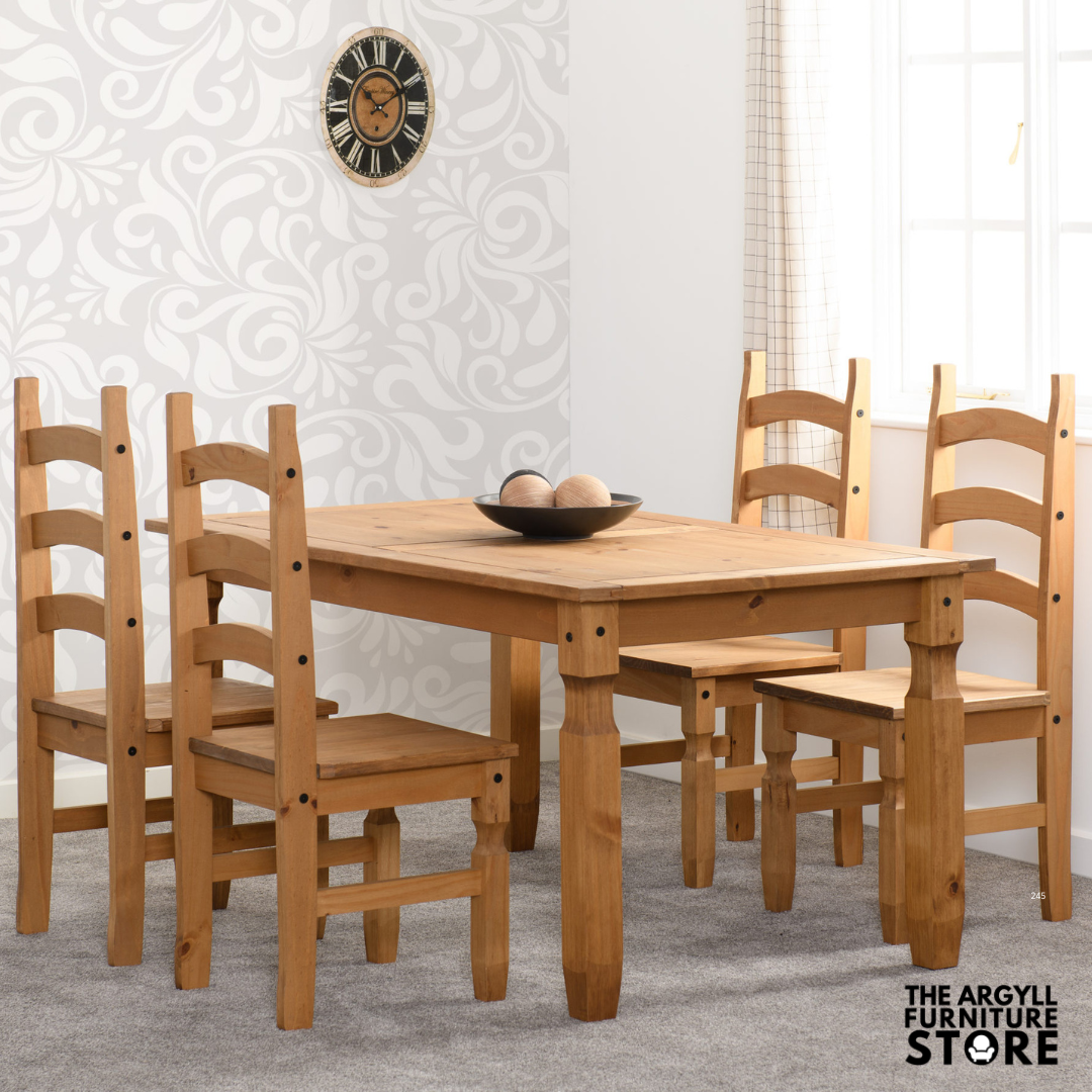 Corona Dining Tables & Sets Distressed Waxed Pine