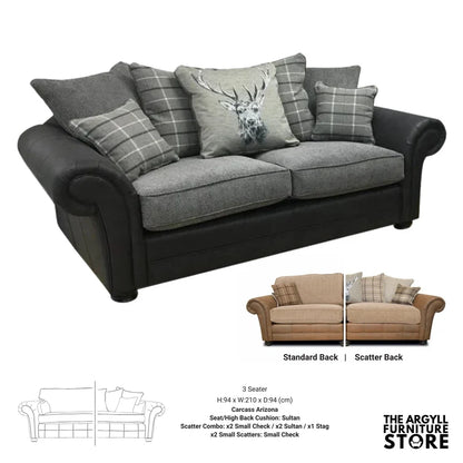 Darwin Sedeflax 3 Seater Sofabed