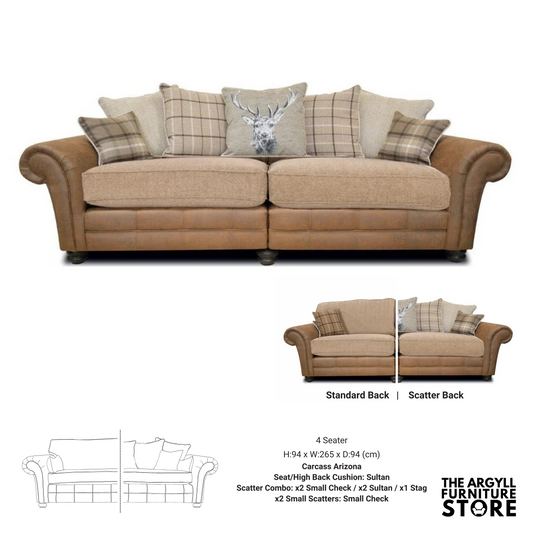 Darwin 4 Seater Sofa