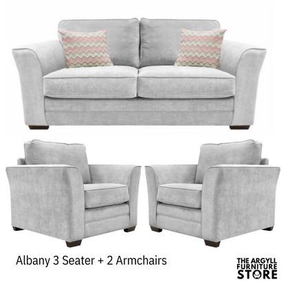 Albany 3 Seater + 2 Armchairs