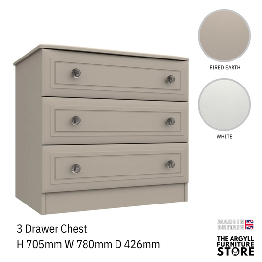 Hadleigh 3 Drawer Chest