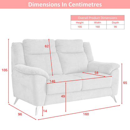Monroe 2 Seater & 3 Seater Electric Recliner Set