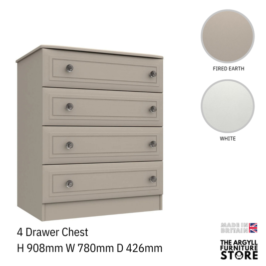Hadleigh 4 Drawer Chest