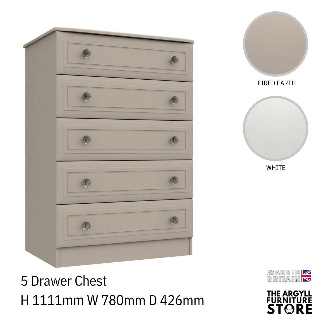 Hadleigh 5 Drawer Chest