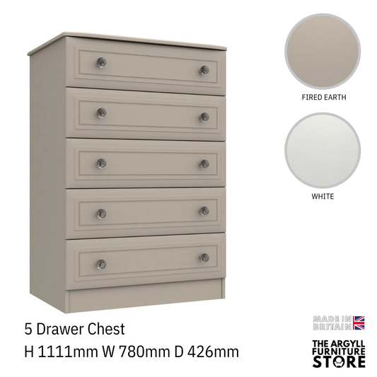 Hadleigh 5 Drawer Chest