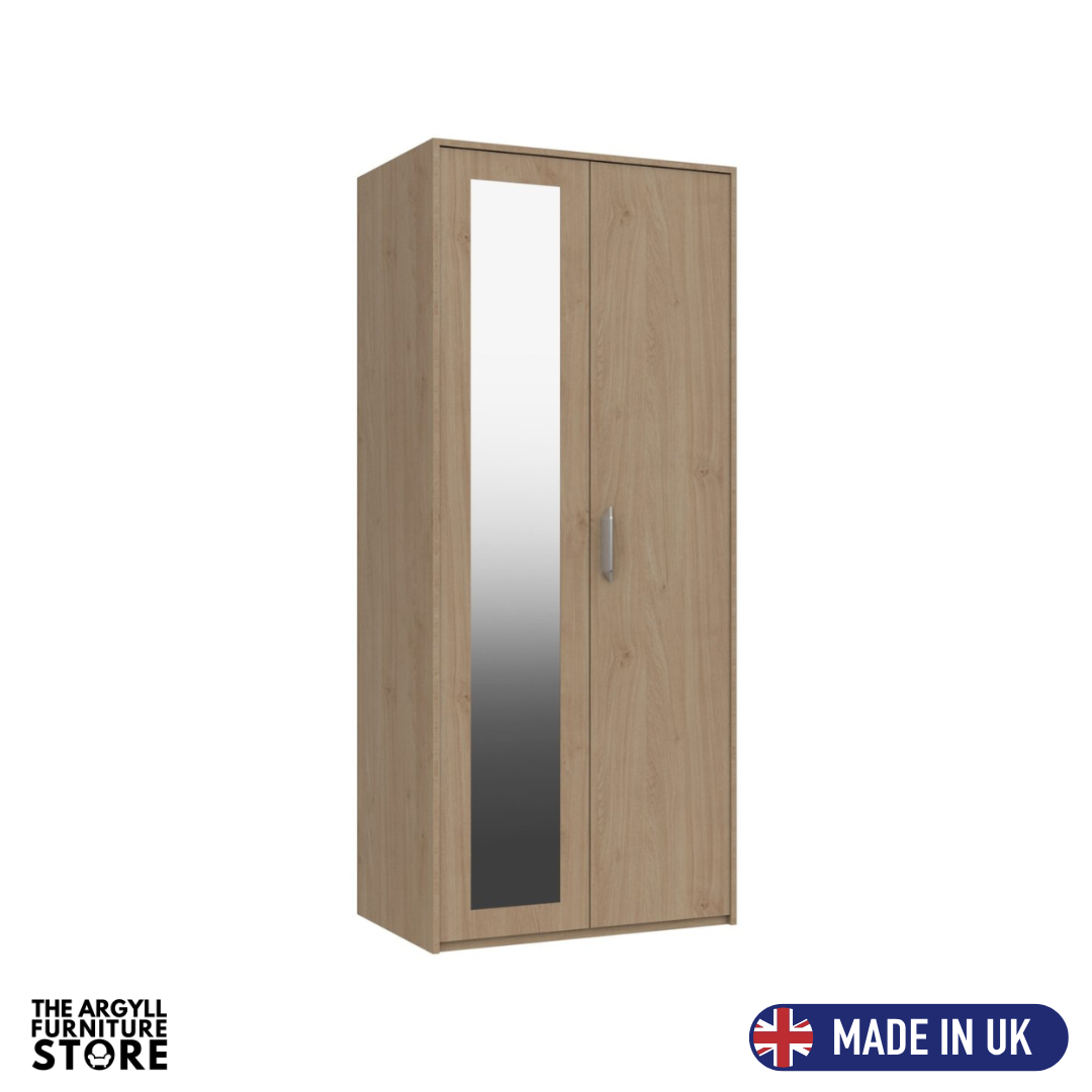 Marlow 2 Door Robe with Mirror