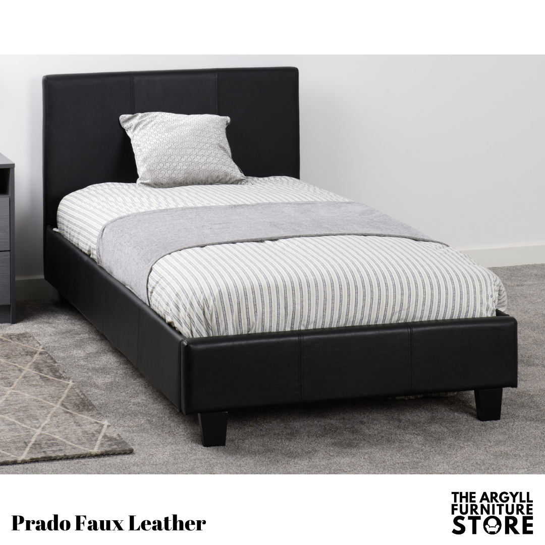 Prado Faux Leather Bed