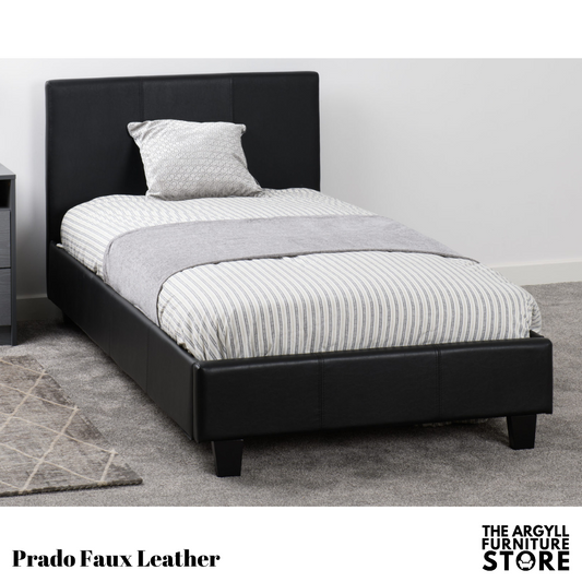 Prado Faux Leather Bed