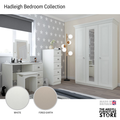 Hadleigh Tall 4 Door Wardrobe with 2 Mirrors