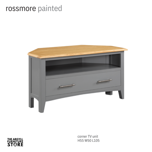 Rossmore Painted Oak TV Unit