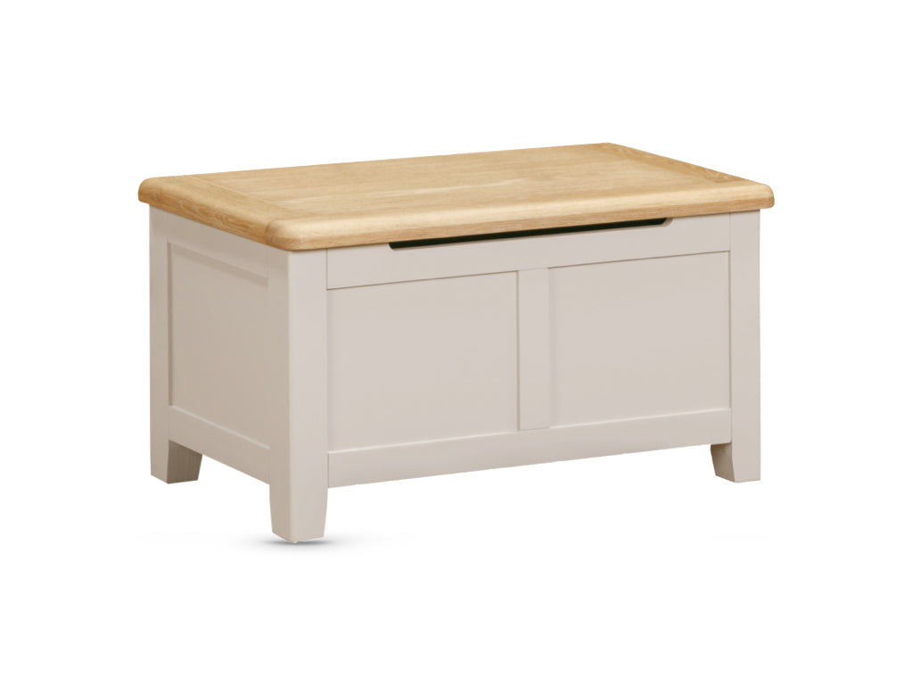 Windermere Oak Painted Blanket Box