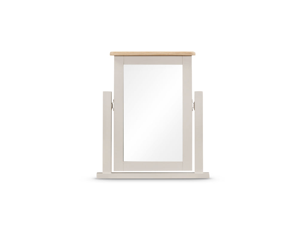 Windermere Oak Painted Dressing Table, Stool & Mirror