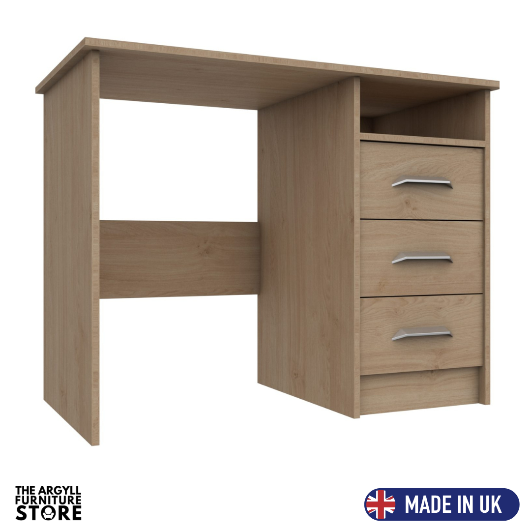 Marlow 3 Drawer Dressing Table