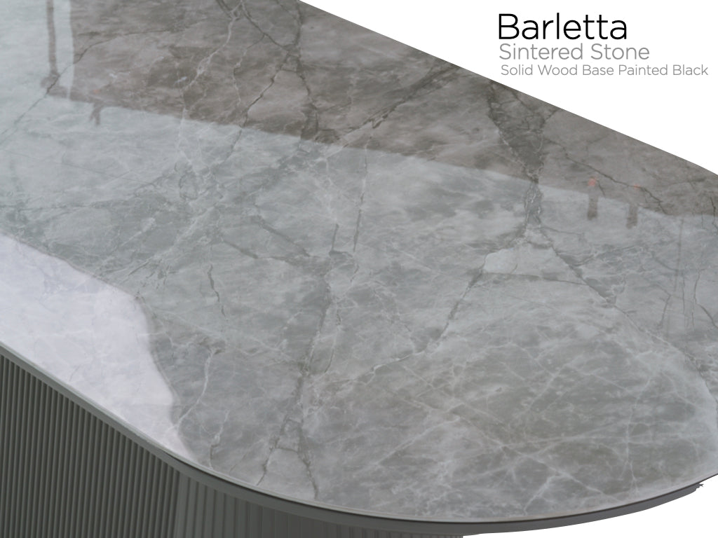 Barletta Sintered Stone Dining Set (Table + 6 Venezia Chairs)