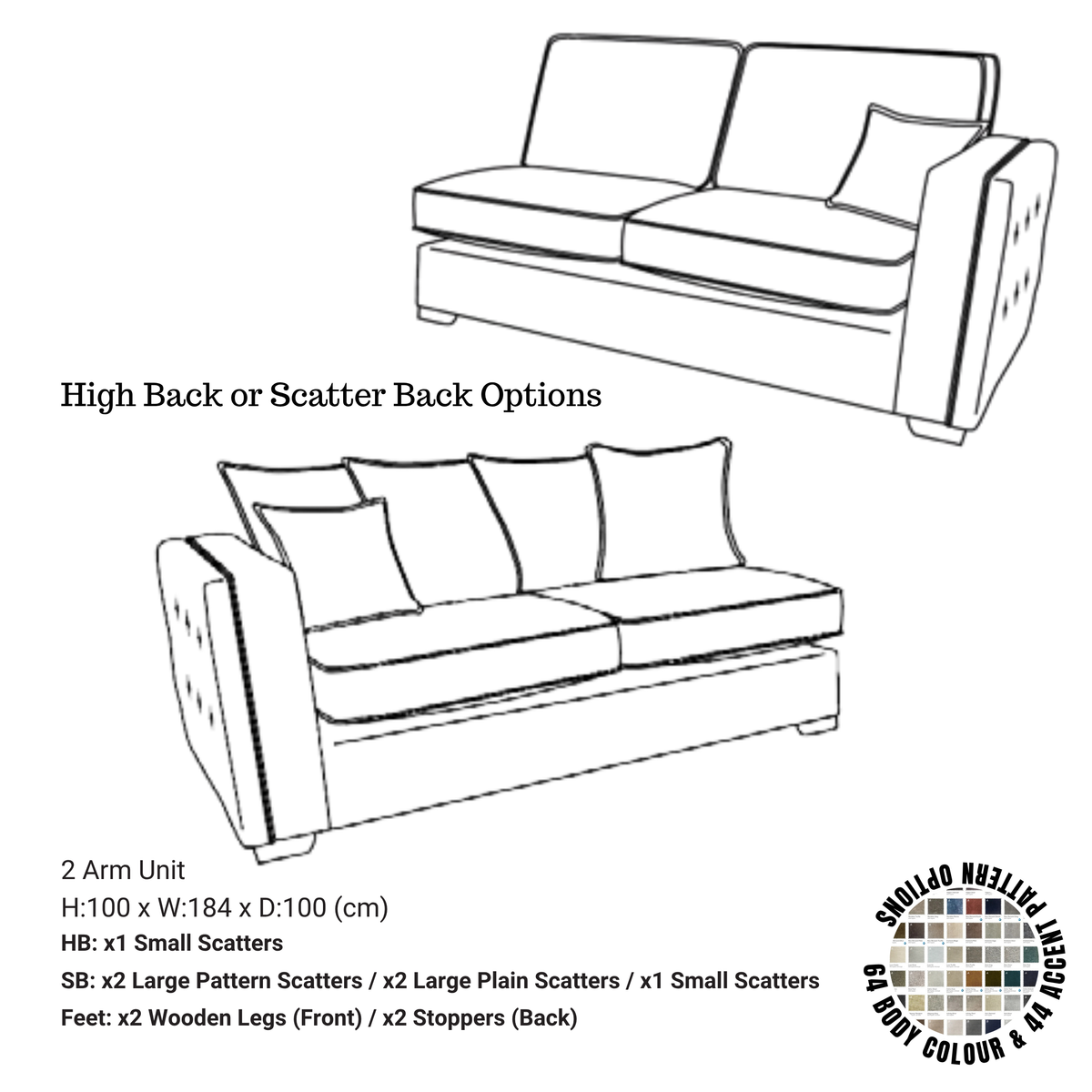 Ariya Corner Sofa System