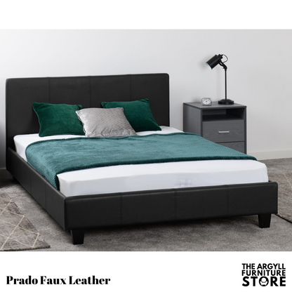 Prado Faux Leather Bed