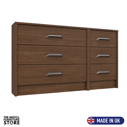 Marlow 3 Drawer Double Chest