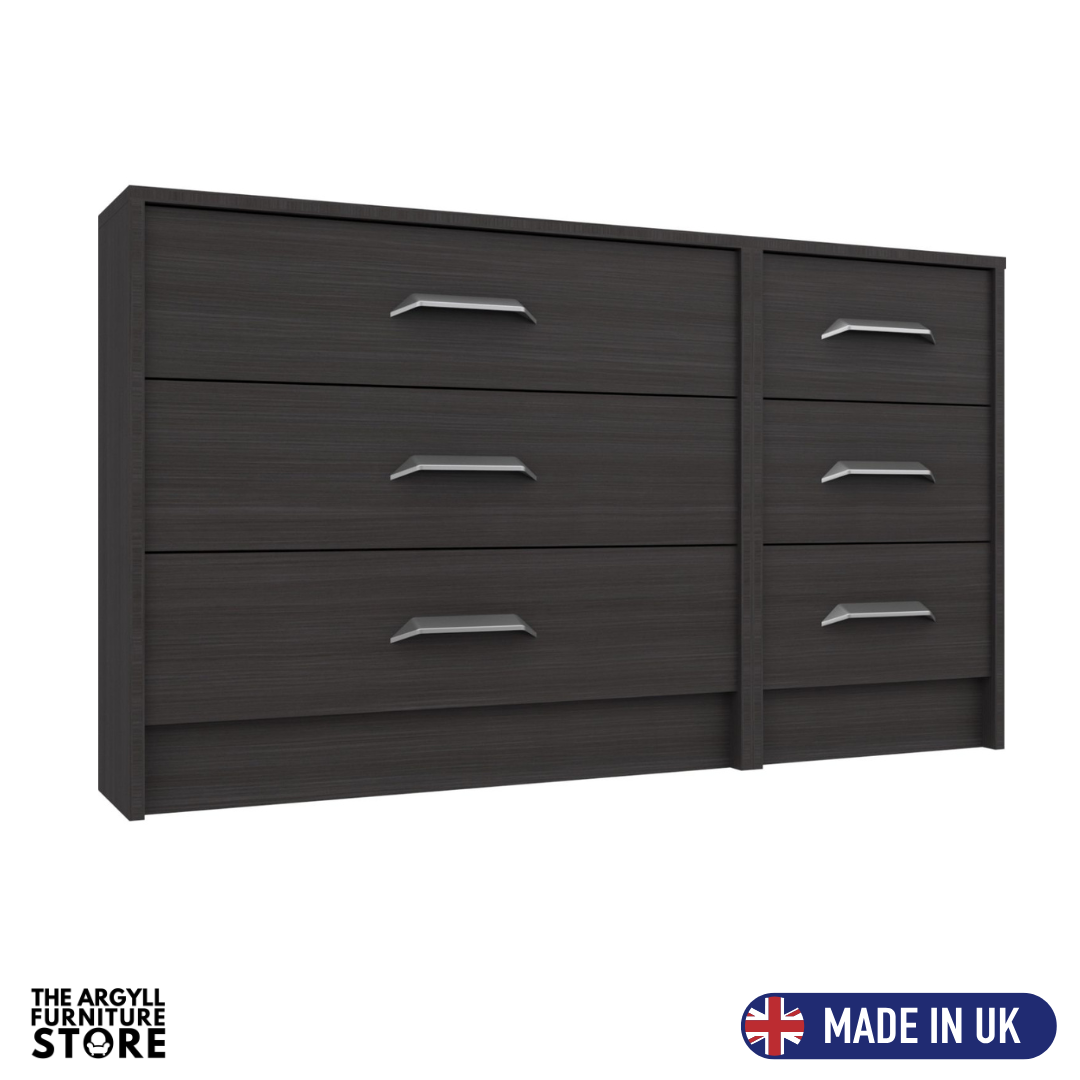 Marlow 3 Drawer Double Chest