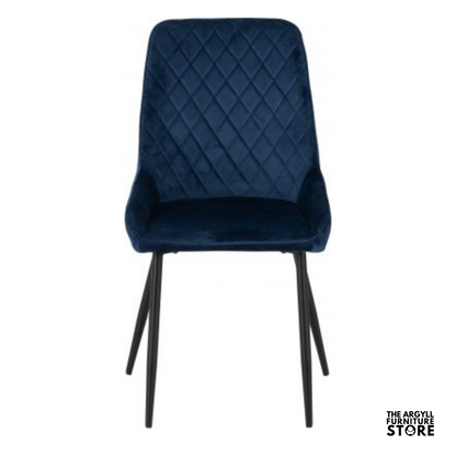 Avery Velvet Dining Chair Pair