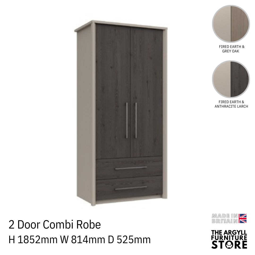 Burford 2 Door Combi Robe