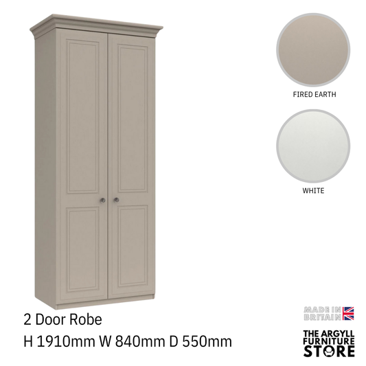 Hadleigh 2 Door Wardrobe