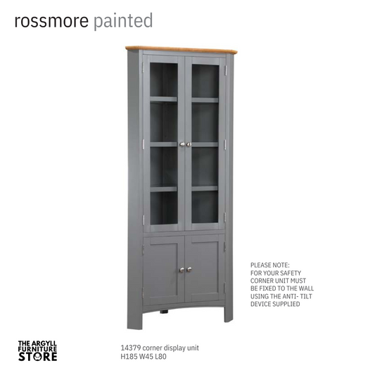Rossmore Painted Oak Bookcases & Display Units