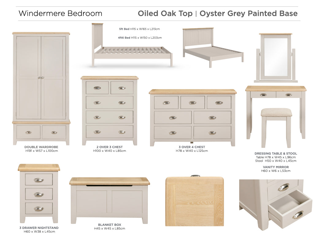Windermere Oak Bedframe