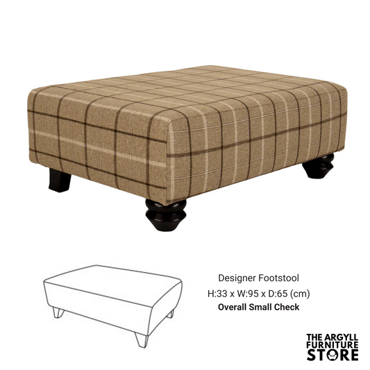 Darwin Designer Footstool