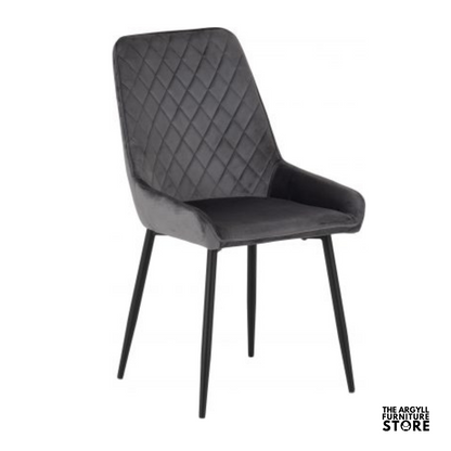 Avery Velvet Dining Chair Pair