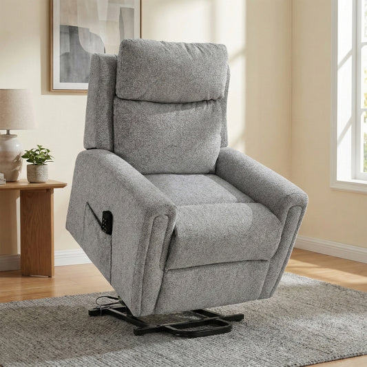 Mayfair Fabric Electric Lift & Tilt Quad Motor Recliner