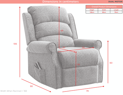 Windsor Lift And Tilt Armchair Dual Motor
