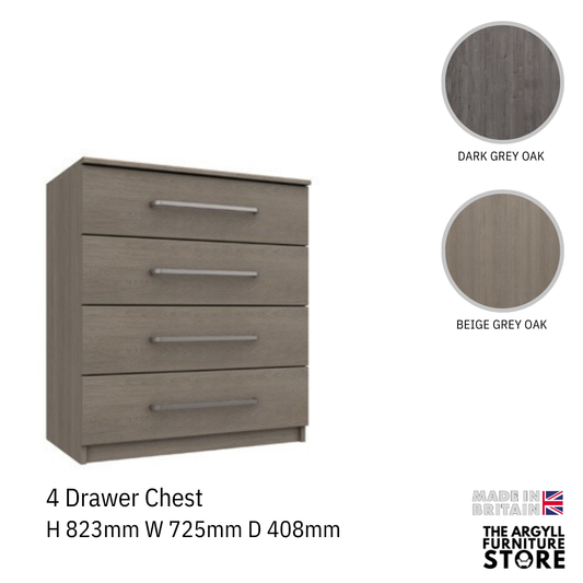 Minnesota 4 Drawer Chest