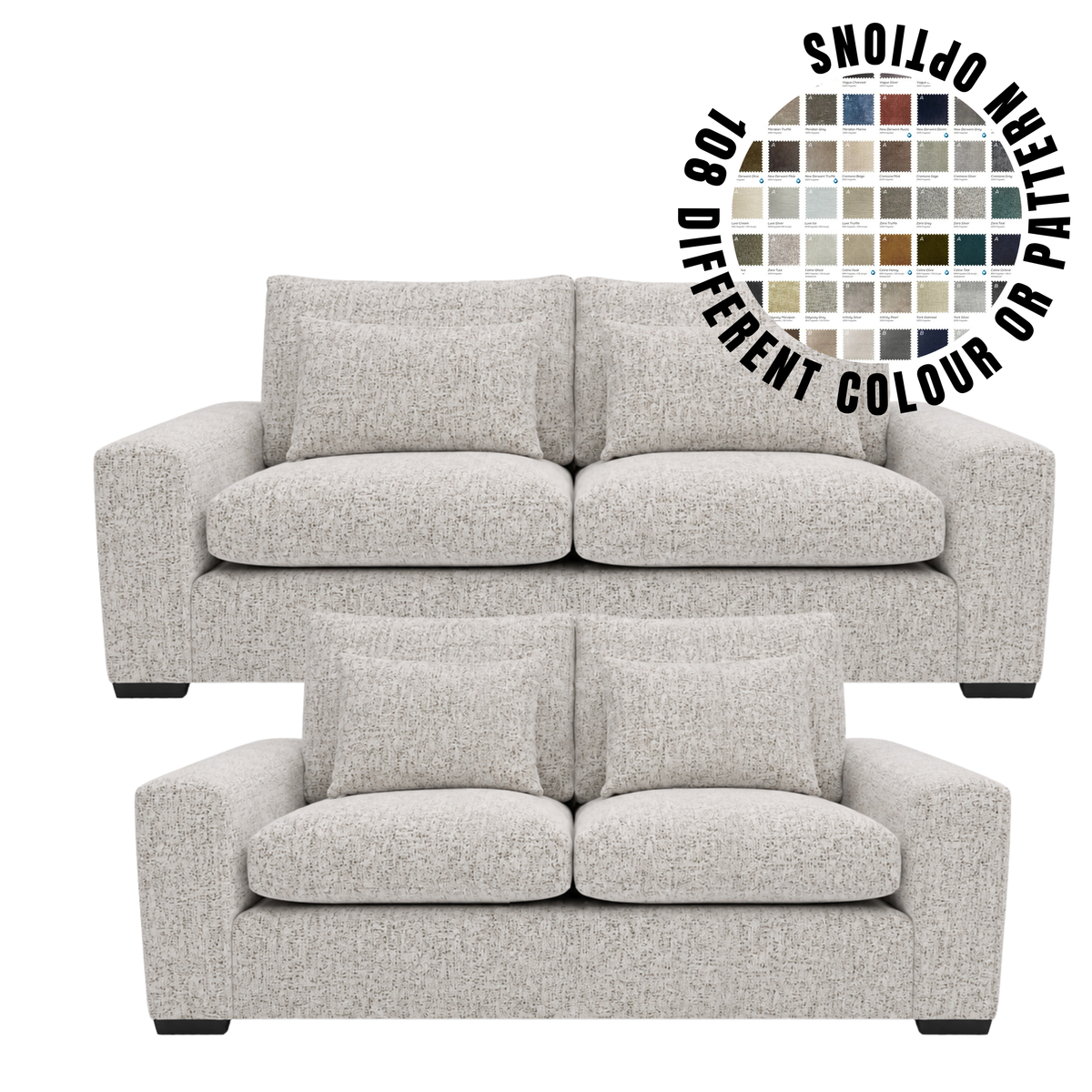 Berkely 3 Seater + 2 Seater Set