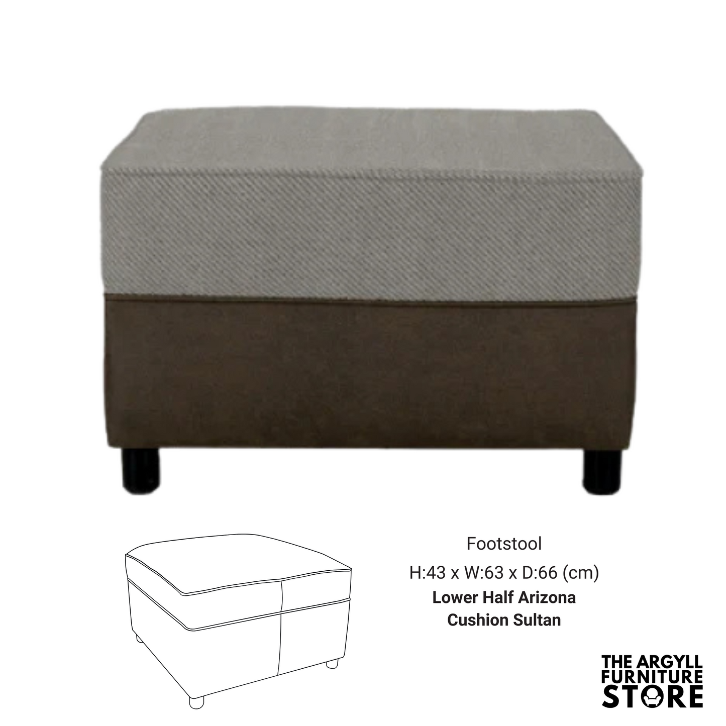 Darwin Classic Footstool