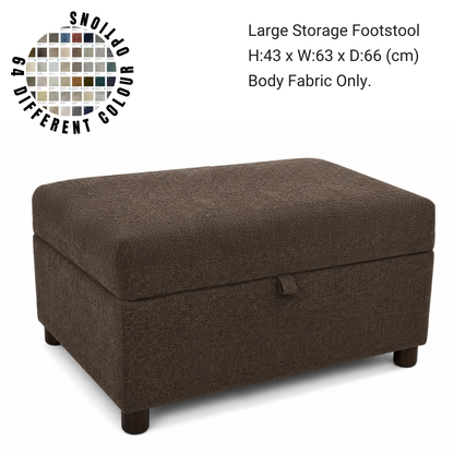 Large Storage Footstool