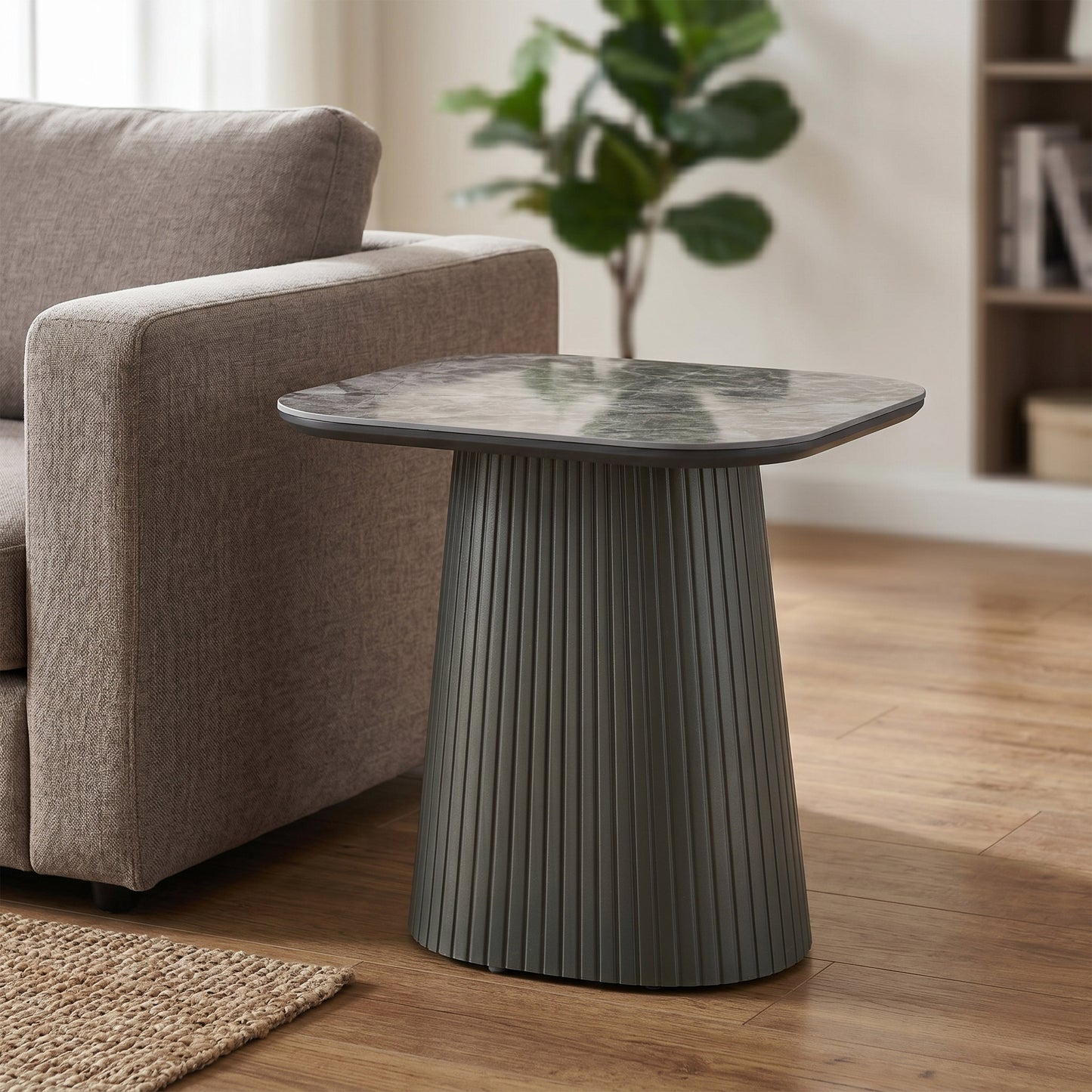 Barletta Sintered Stone End Table