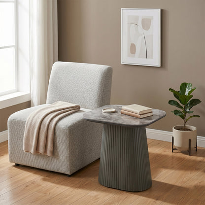 Barletta Sintered Stone End Table